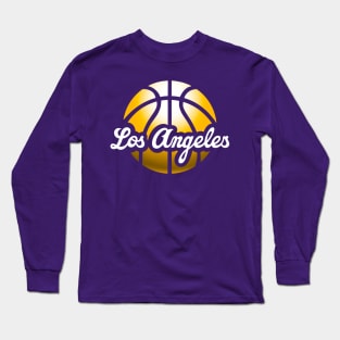 Los Angeles Basketball Long Sleeve T-Shirt